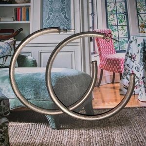 Sheila Fajl Silver Hoops!